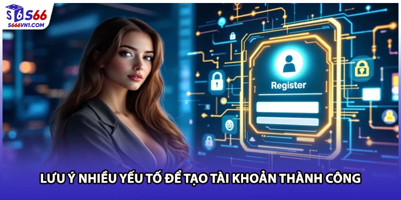 Lưu ý nhiều yếu tố để tạo tài khoản thành công